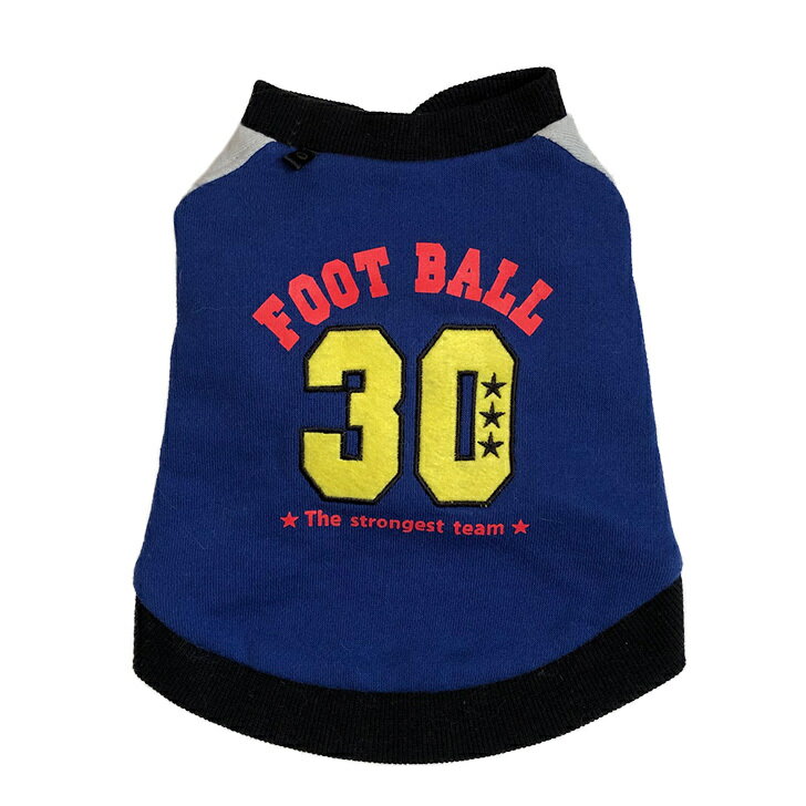 小型犬 服 FOOT BALL 裏起毛 スタジャン ジャケット 在庫限り品 Tee 2号 ドッグウェア