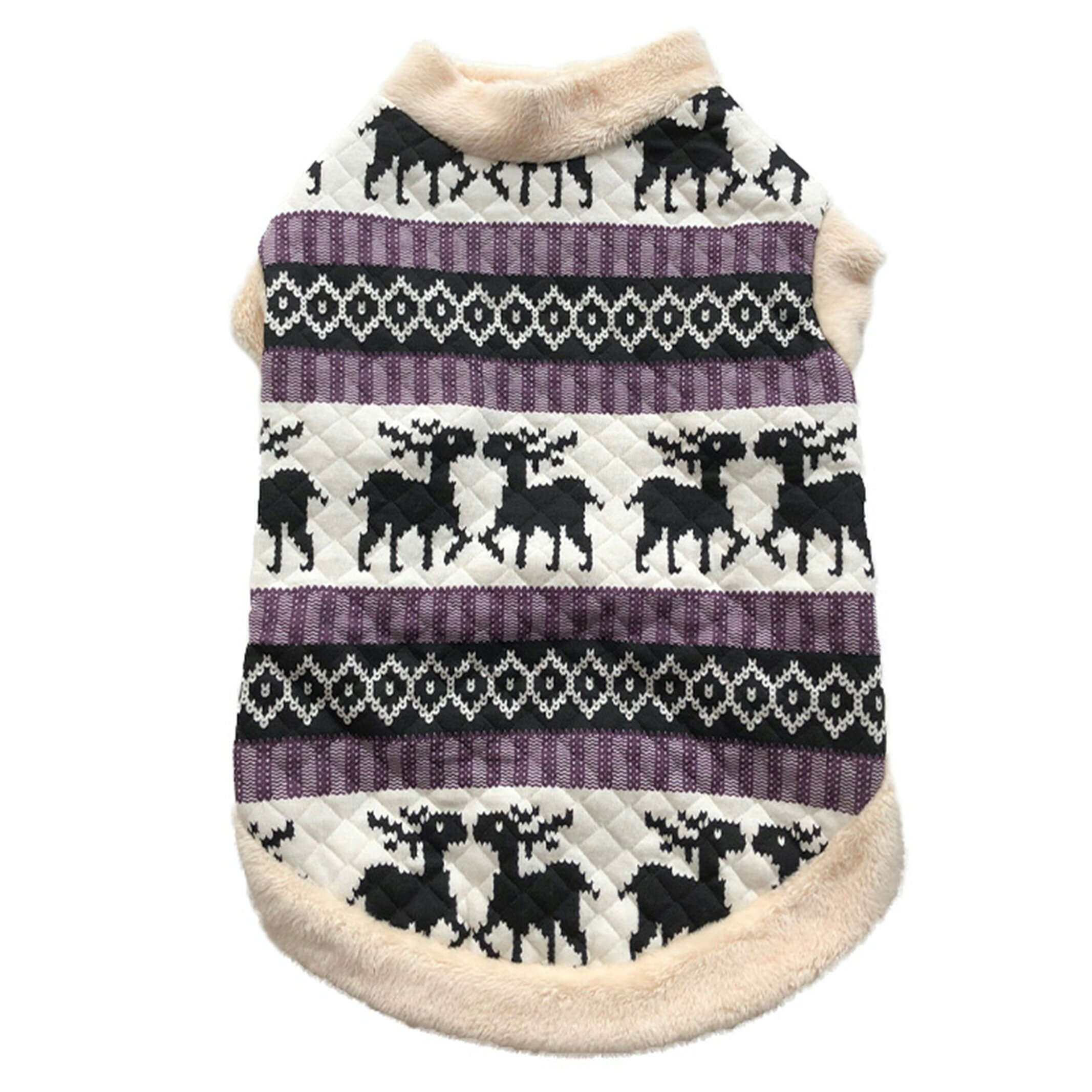 犬服 ノルディックTee 裏起毛 暖か Tシャツ セーター 中型犬 2XL 大型犬 秋冬 服 5XL ドックウェア