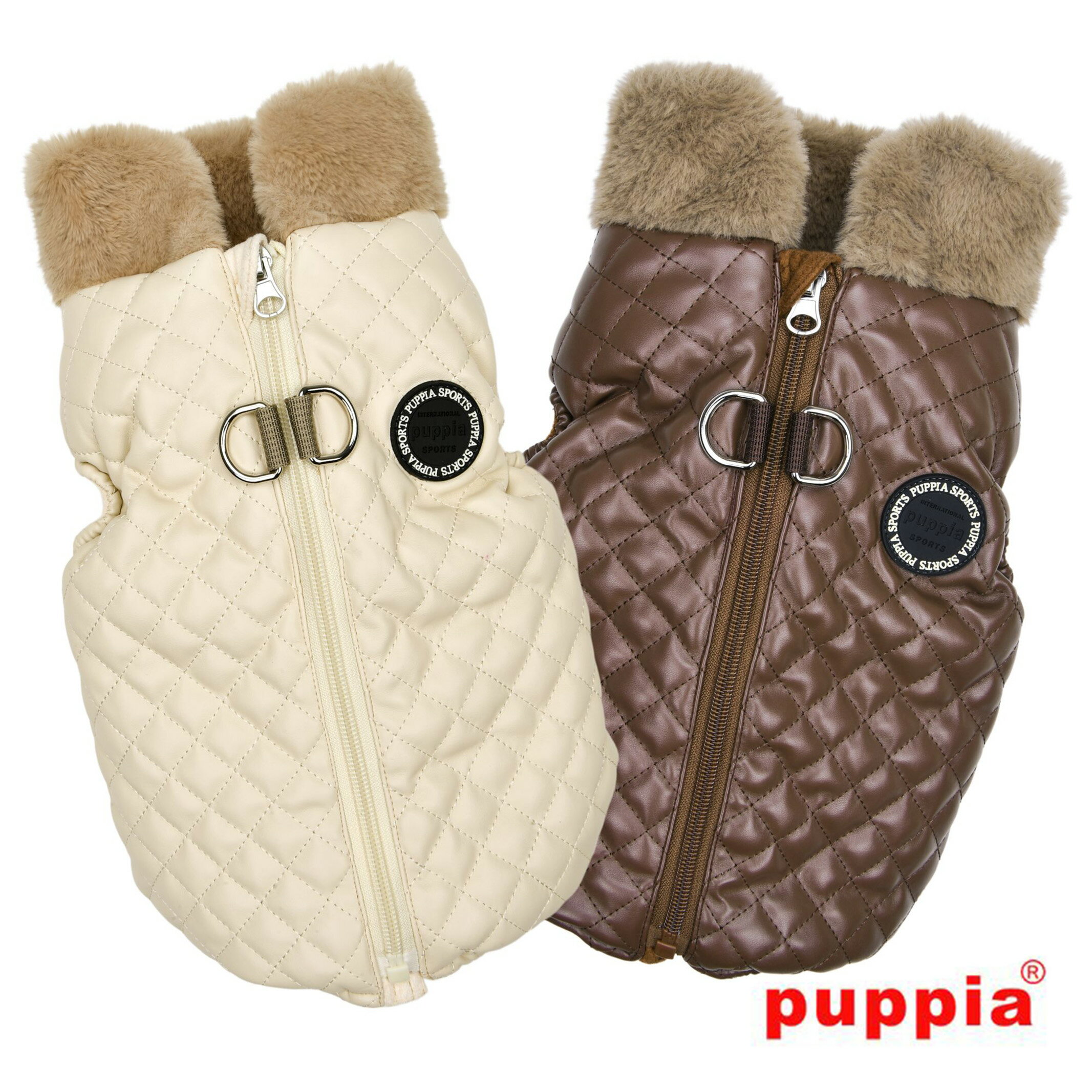 犬 服 ダイアキルトベストジャンパー Dカン付き DIA QUILTED VEST JUMPER 小
