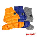 犬服 ウルトラライトジャンプスーツ 背開き オールインワン ダウン風 コート S M L XL XXL 小型犬 中型犬 服 Puppia Ultralight Jumpsuit A ドッグウェア