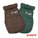 犬 服 ハーネスベストジャンパー Dカン付き PUFFER VEST JUMPER 小型犬 中型犬 S M L XL XXL コート ジャケット Puppia ドッグウェア