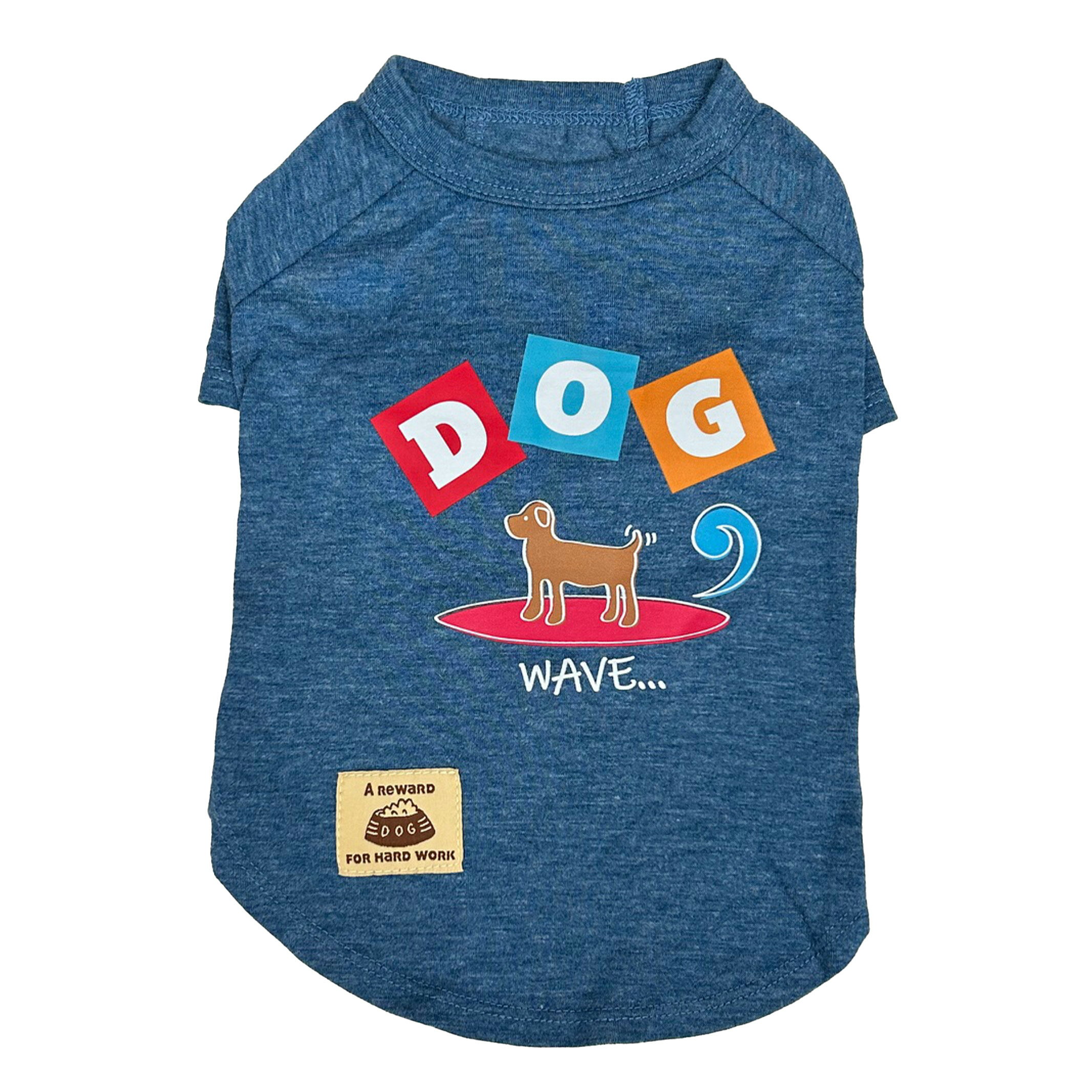 ＼最大半額／犬服 DOGサーフTシャツ シンプル Tee パピー 超小型犬 1号 3号 犬 小型犬 服 ペット服 ドックウェア
