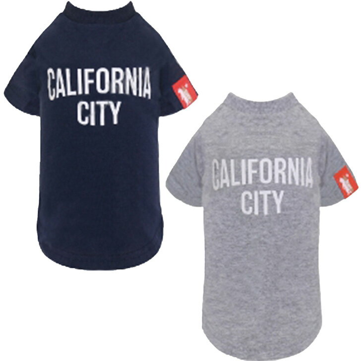 中型犬 大型犬 服 カリフォルニアシティTシャツ Tee 7号 8号 9号 10号 ドッグウェア 綿100％ Tシャツ 犬 服のサムネイル
