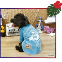 \在庫処分セール/小型犬 服 湘南サーフTシャツ Tee パピー 超小型犬 1号 2号ロング 4号 5号 ドッグウェア Tシャツ 犬 服