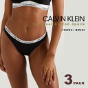 カルバンクライン レディース 下着 CK Calvin Klein ショーツTバック タンガ スタンダード ショーツ ヒップスターコットン ヒップハンガー レー...