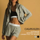 カルバンクライン Calvin Klein レディース パーカー スウェット ブランド 薄手 モダン コットン グレー ブラック CK ロゴ 黒