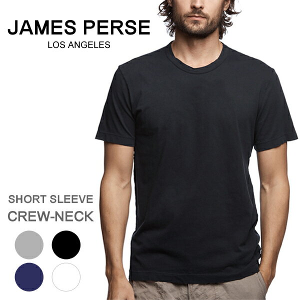 ジェームスパース メンズ Tシャツ 半袖 James Perse クルーネックカットソー ブランド tシャツ 白 シンプル MLJ3311