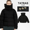 タトラス タトラス ダウン レディース パレ TATRAS PARE ブルゾン ショート 女性用 ダウンジャケット ダウンコート アウター ショート丈 ナイロン 防寒 ブラック 黒