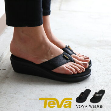 テバ レディース サンダル sale ボヤ ウェッジ teva 親指 ストラップ VOYA WEDGE ブラックヒールサンダル 1019043 ウィメンズ ヒール Mushソール フラット