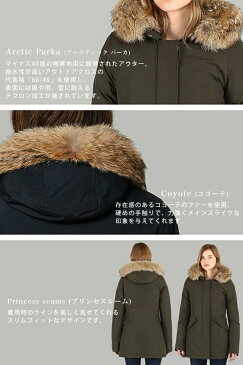 【通常107,800円⇒期間限定74,980円】ウールリッチ ダウン アークティックパーカ レディース Woolrich Arctic Parkaダウンジャケット コート アウター ダウンコート リアルファー