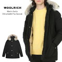 ＼ 通常126,500円⇒89,770円 ／ ウールリッチ ダウン アークティックパーカ メンズ Woolrich アークティック ダウンジャケット コート アウター ダウンコート モッズコード リアルファー 暖かい Arctic Detachable Fur Anorak