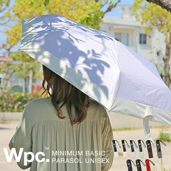 w.p.c 折りたたみ傘 傘 MinimumBasicParasolUnisex 日傘 UVカット 折りたたみ折りたたみ傘 折り畳み傘 レディース 軽量 メンズ グラスファイバー丈夫 雨具 レイングッズ ブランド ワールドパーティー wpc