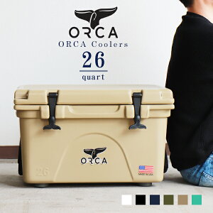 オルカ orca クーラーボックス 保冷ボックス 小型 アウトドア 26QT ORCA 保冷 キャンプ バーベキュー BBQ 黒 Coolers 26 Quart 25L