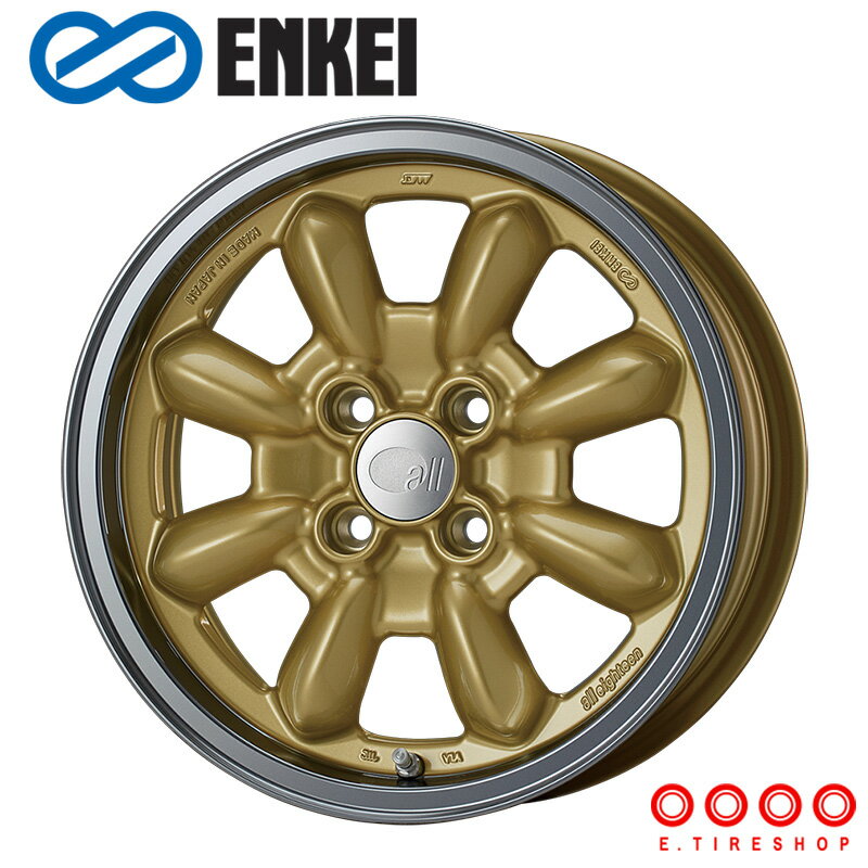 ENKEI all eighteen 156.0J PCD100 4H INSET+38 ܥ¦75 ޥ˥󥰥 (M/G) 15 ۥñ 1 󥱥 ENKEI all 18