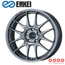 ENKEI GTC02 18×9.0J PCD114.3 5H INSET+42 ハイパーシルバー (HS) 18インチ ホイール単品 1本 エンケイ ENKEI レーシング Racing