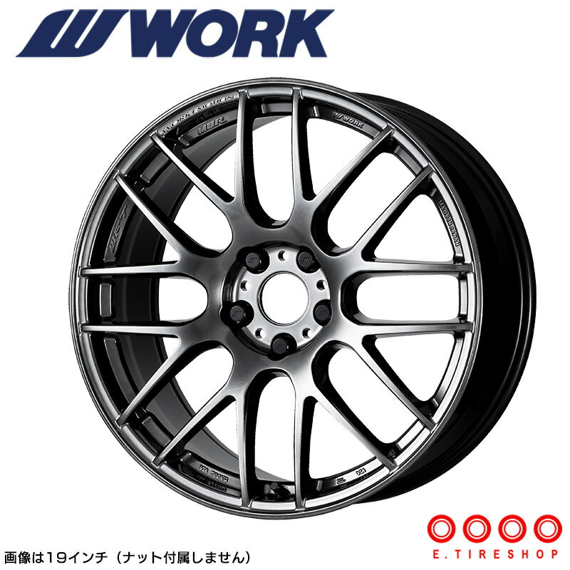 WORK EMOTION M8R 18×8.5J PCD114.3 5H INSET+45グリミットブラック (GTK) ワークエモーション WORK ワーク ホイール 単品 1本