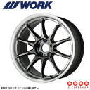 WORK EMOTION ZR10 18×9.5 PCD114.3 5H INSET+12グリミットブラックダイヤカットリム (GTKRC)ワークエモーション WORK ワーク ホイール 単品 1本