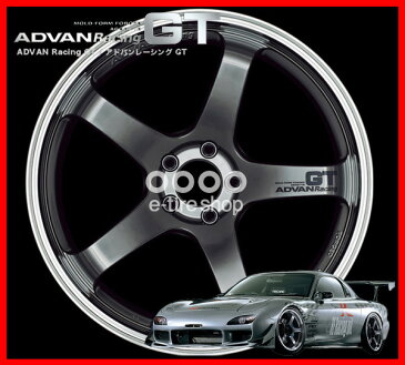 【タイヤメーカー：ヨコハマ（アルミホイール）】【国産車用】【メーカー取り寄せ】【ホイール1枚】ADVAN Racing GT 18×10.5 PCD 114/5 +24　ハブ径：73Фカラー：MMB（マシニング&レーシングメタルブラック） 【アドバンレーシング GT】