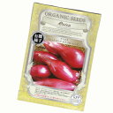商品より抜粋 商品名 タマネギ(レッド ロング オブ フローレンス)　Onion (Red Long of Florence) 学　名 Allium cepa 科　名 ヒガンバナ科 種　類 多年草 商品特性 赤の発色が良く、細長い形がユニークな玉ねぎです。味はマイルドで甘みあります。 保存はあまりできない品種ですが、しっかり乾燥させた後、寒くて乾燥した環境に保管すれば短期的な保存はできます。 播種適期 2～3月、9～10月 育て方 播種から30～60日前後の頃に、苗が7～10mm 程度の太さになった頃に定植します。 晩夏頃、葉が枯れ始めた頃が収穫適期です。 楽しみ方 マイルドな味わいなのでサラダに最適です。 その他1 この種子は固定種です。(F1種ではありません) その他2 当社では、GFPサスティナビリティ基準を設け、種子が有機栽培で生産され、無化学消毒であることを独自に確認しています。 有機JAS規格では種子が認証対象外のため、独自基準で有機種子の普及を目指しています。 ご注意 ・この種子を食用・飲料用に使用しないでください。 ・お子様の手の届かない所に保管ください。 ・直射日光・湿気を避け、涼しい所で保管ください。 種子と責任 ・種子は本質上100%の純度は望めません。 ・播種後の栽培条件・天候等で結果が異なります。結果不良と認められる場合でも損害の補償は種子代金の範囲内とさせていただきます。 ・独自に加工された場合は責任を負いかねますので予めご了承ください。 ・ご返品はお断りいたしますので予めご了承ください。 　●購入可能数(在庫数)以上の注文数量をご希望の場合 　●まとめた数量をご希望の場合 　お手数ですが　こちらへ　ご連絡ください。ご対応いたします。　　　e-ティザーヌより ● ガーデニングに関する良くあるご質問をまとめました。参考にしてください。 　　タネまきの方法から移植までの手順を教えてください 　　栽培の基礎知識について 　　苗の状態や種の発芽に関する保障について 　　病気と害虫について 　　コンパニオンプランツについて 　　防虫ハーブについて