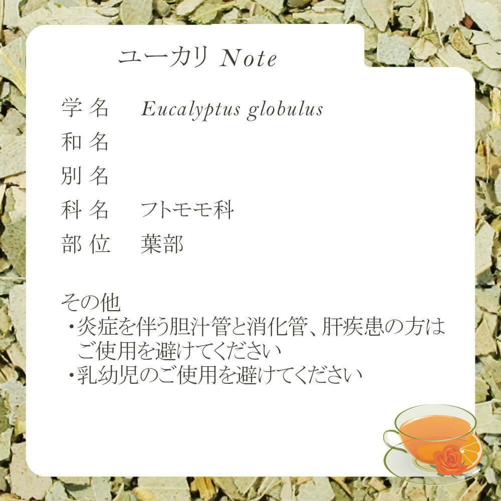 ユーカリ・リーフ(葉部) 20g小袋パック シ...の紹介画像2