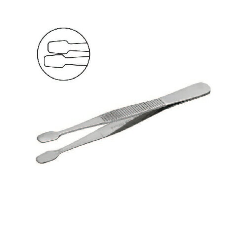 【ネコポス対応可】ANEX アネックス ステンレス切手用ピンセット No.132