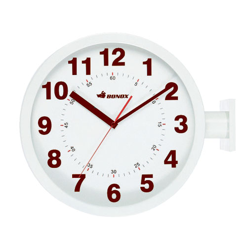 D.FACE WALL CLOCK IVORY ダブルフェイス ウォールクロック アイボリー[S82429IV](3)
