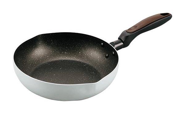 Rakuten - カクセー マーブル 深型フライパン 24cm Grinday グリンデイ IH対応 アイシーグレー NB-35