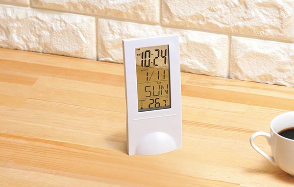 カクセー スケルトンクロック 温度計付 PT-03PATTO パット [3]