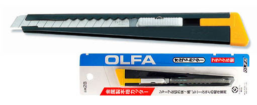 楽天Tools　楽天市場店【オルファ】【OLFA】　カッター　ブラックS型　2B