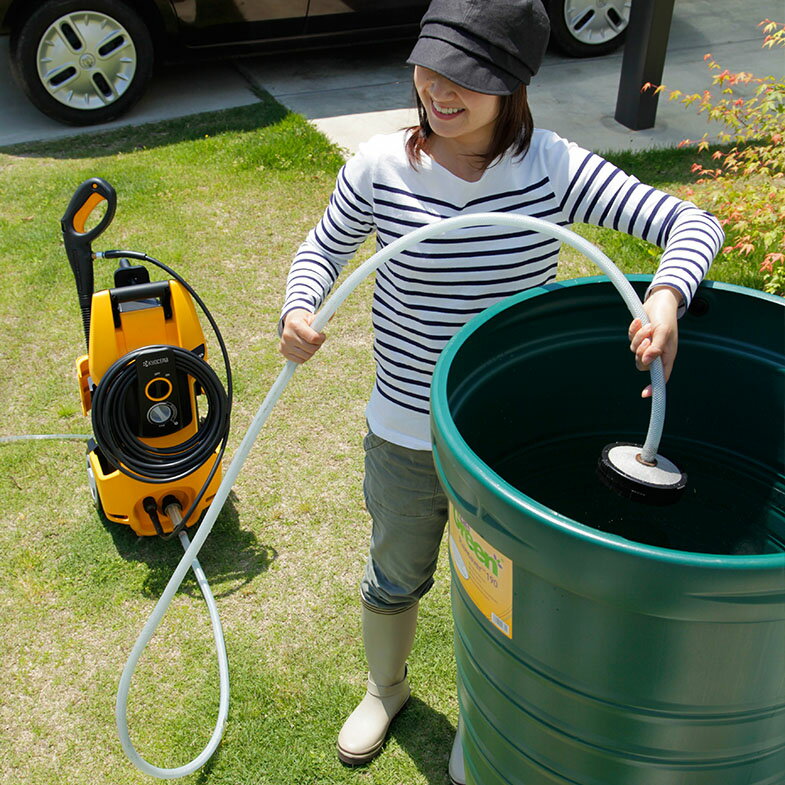 【送料無料】【京セラ】【旧リョービ】高圧洗浄機　静音自吸モデル　AJP-1700VGQ　溜めた水でも使える..