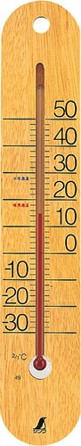 Thermometers - 【シンワ】温度計木製壁掛M−02348481