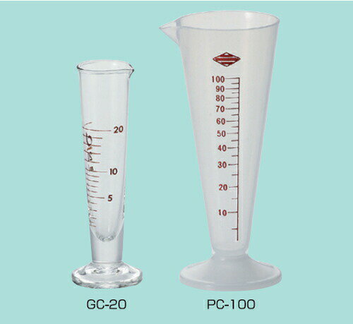 【新潟精機】ポリ液量計　100ml　PC-100