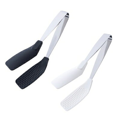 Pasta Tongs - 田辺金具　お寿司トング 180mm　黒 4871　白 4864