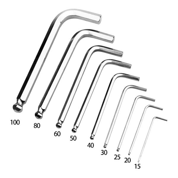 Rakuten - [ツノダ／TTC]　標準タイプボールポイント六角棒レンチ 3.0mm　BS-30