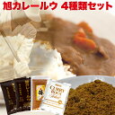 【ダウンタウンDXで紹介】お試し カレー専門工場が作る 旭カレールウ 4種類セット【フレーク】(約30食〜37食分) 勝俣レシピ あさチャン カレーフレーク カ...