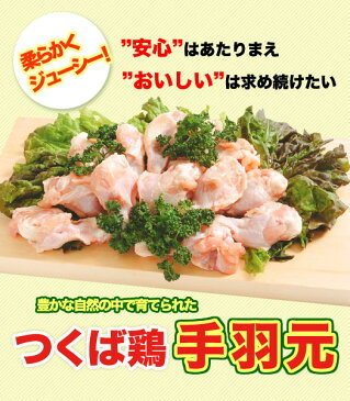 【送料無料】つくば鶏 手羽元 4kg(2kg2パックでの発送)(茨城県産)(特別飼育鶏)柔らかくジューシーな味！唐揚げや煮るのにも最適な鳥肉