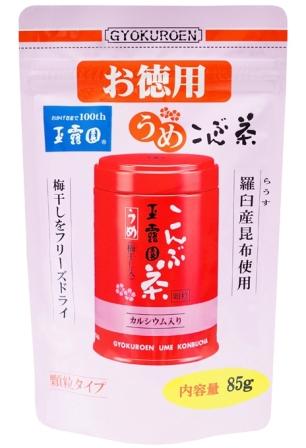 【送料無料】【メール便】梅昆布茶 85g