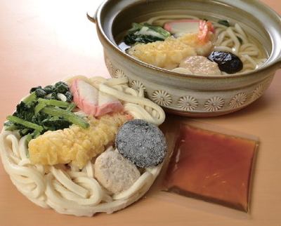 具付麺　えび天鍋焼うどんセット×3パック 1食(300g/内、麺200g)(nh723837)