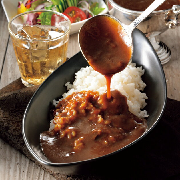 【送料無料】【メール便】レトルトカレー(食研カレー) 200g×4パックセット 欧風カレー 野菜と牛肉の旨みにこだわったコク深いカレー ぽっきり お試し【子供】【女性】【本格】【肉】のサムネイル