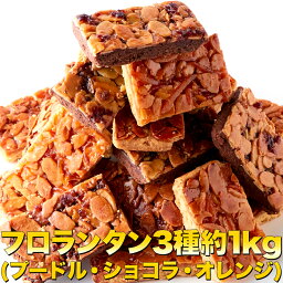 【送料無料】【同梱不可】【訳あり】フロランタン3種どっさり 約1kg (SM00010003)