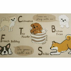 樂天商城 - インテリアマット イヌ　44×75cm