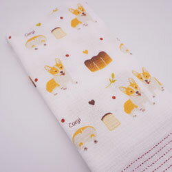 Rakuten - てぬぐいタオル フェイスタオル コーギー 日本製　33×100cm
