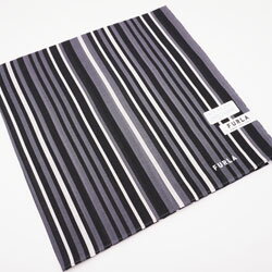 フルラ ハンカチ メンズ ストライプ柄　日本製　50×50cm