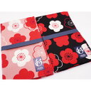 ハンカチ バンダナ 和柄 梅柄 日本製 51×51cm 418円