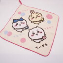 ちいかわ ループ付きタオルハンカチ 33×33cm てくてく 学生 女性 子供 プチギフト かわいい 小物雑貨