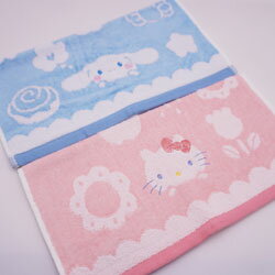 サンリオ ハンドタオル ナチュラルソフト 33×35cm キャラクター かわいい プレゼント好適品