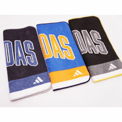 アディダス ミニタオルハンカチ 22×22cm 中央文字 日本製 ビジネス 学生 男女 子ども スポーツ プチギフト おしゃれ 小物雑貨