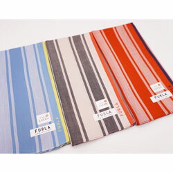 Rakuten - フルラ ハンカチ メンズ ストライプ　日本製　47×48cm