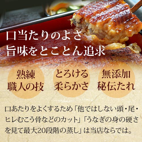 うなぎ［うなぎ専門店 浜名湖山吹］国産うなぎ蒲焼き、うなつくし グルメセットVKU-50 о_老舗デパ地下鰻屋の国内産のうなぎ。送料無料・冷蔵でお届け。お祝い ギフト プレゼント 贈り物 などに最適！