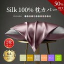 【50%OFFクーポン配布中★店内全商品★5日24時間限定】枕 カバー シルク 100%SILK 2枚 セット ヘアケア保湿 美髪 美肌 さらさら 抗菌 低刺激 スキンケア 22匁 19匁 バイカラー 両面 テンセル ファスナー 封筒型 ピローケース 正絹 ピローケース